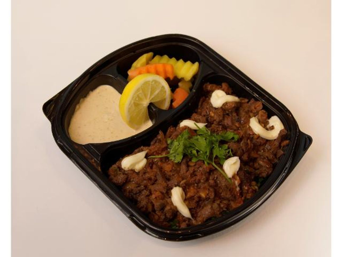 Mgalgal With Vegetables Plate
