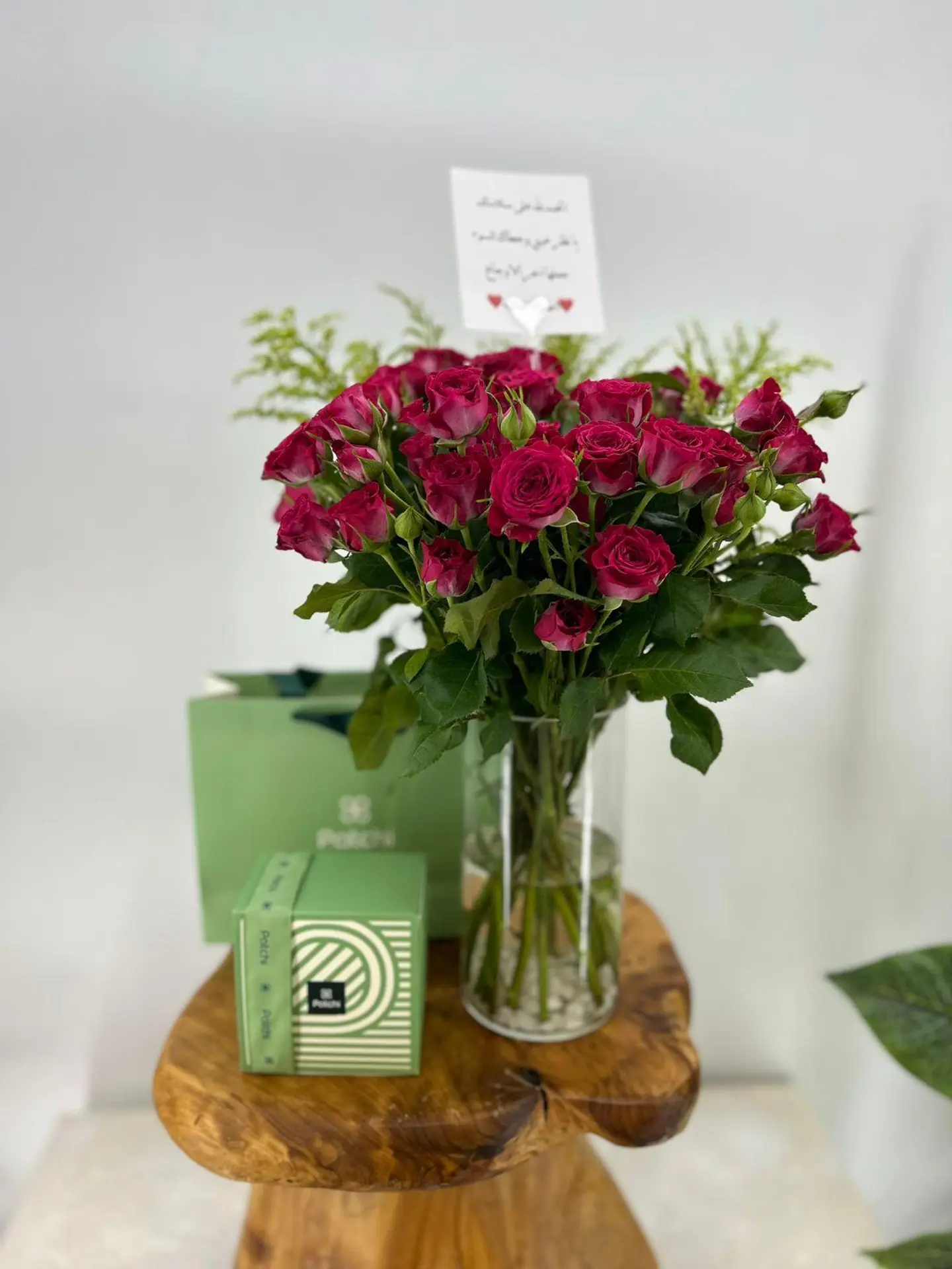 Vase Of Feelings With Patchi Chocolates