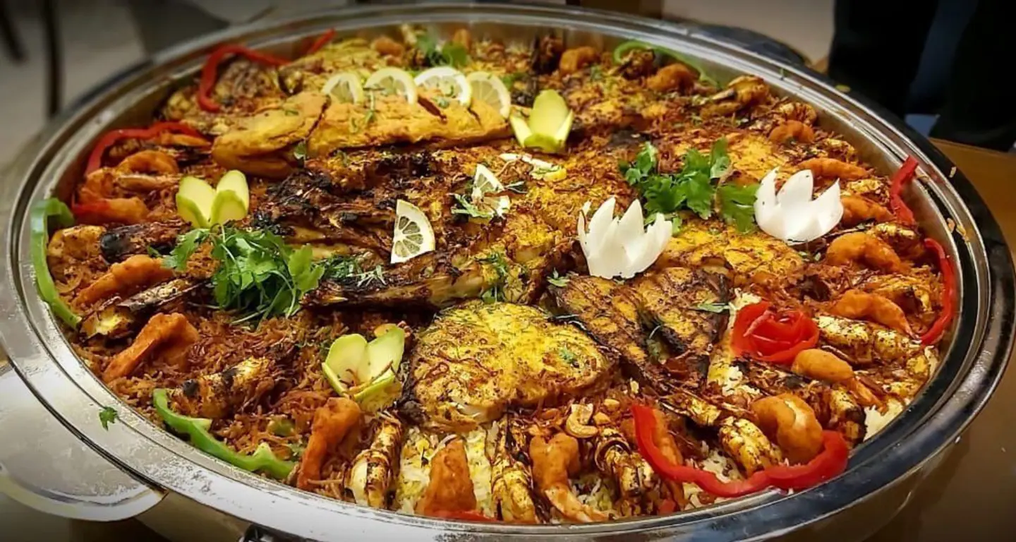 مشكل مشوي بحريات