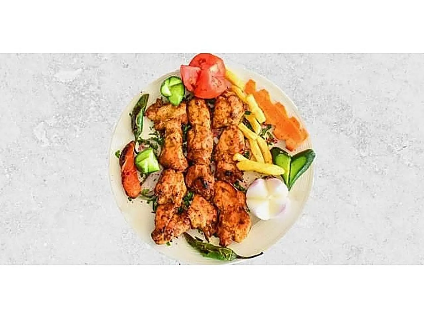 دجاج اوصال بالقشطة