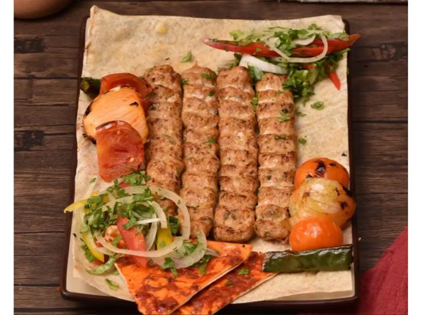 Chicken Kebab For One