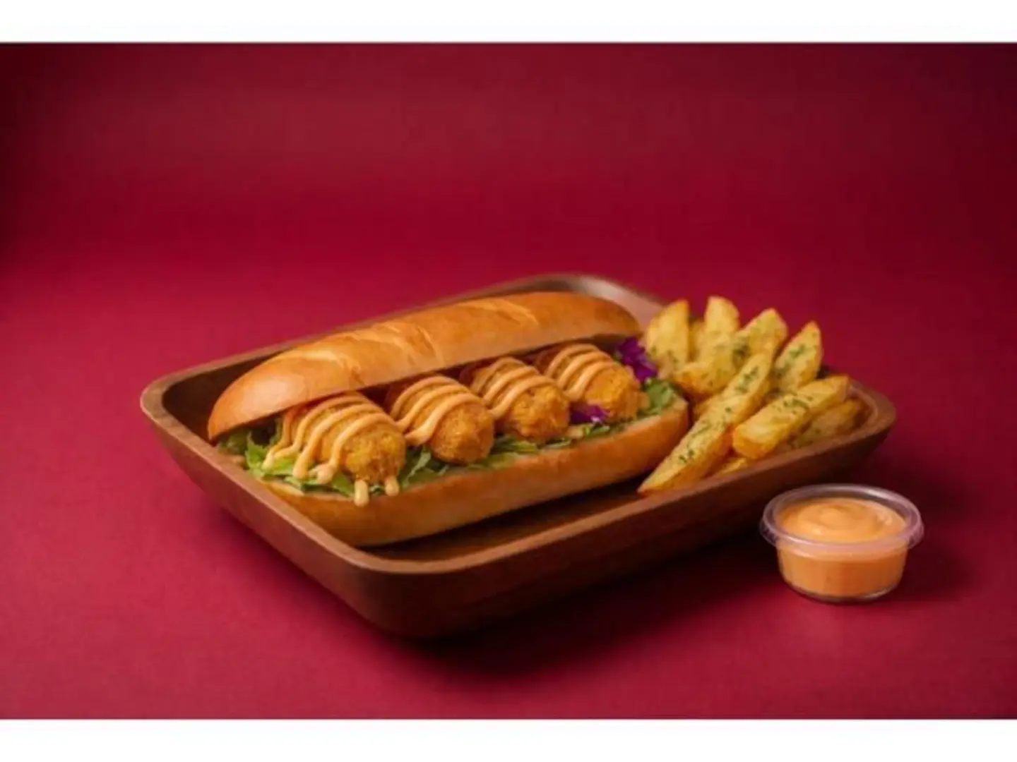 جبنة فيتا مقلية بخل العنب