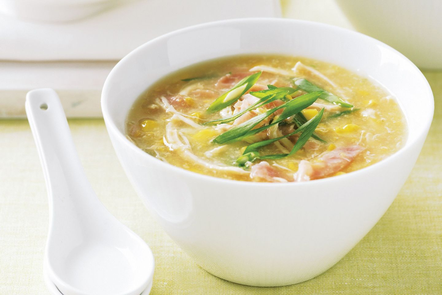 Sweet Corn With Chicken Soup