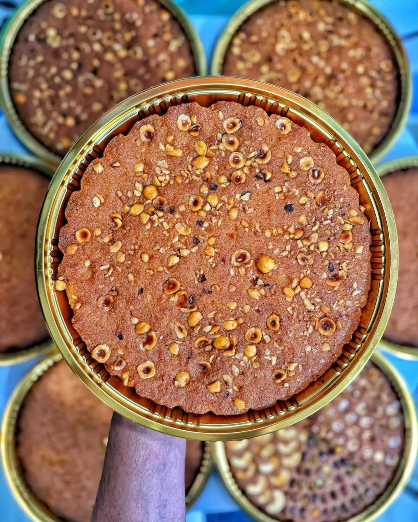 Hazelnut Basbousa
