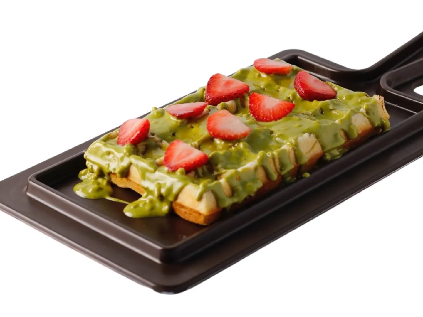 Belgian Waffle With Pistachio