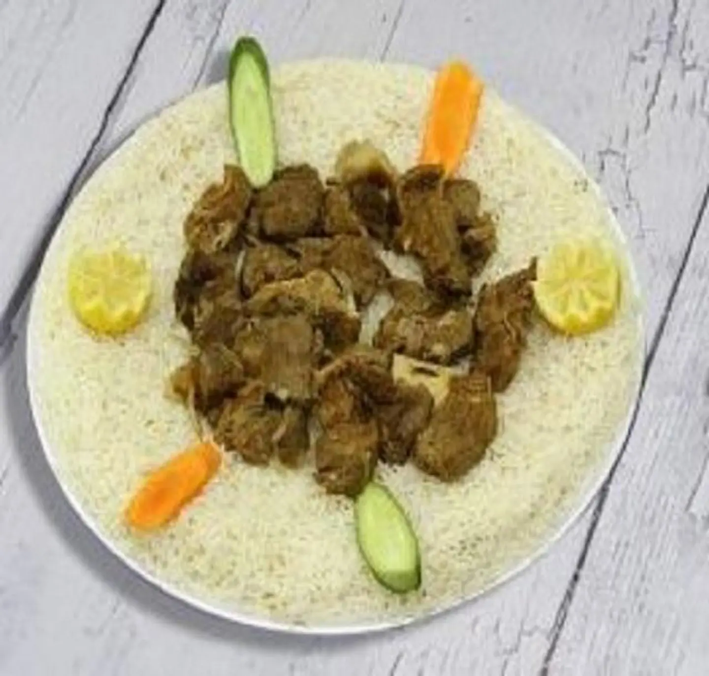 برمة لحم مع الرز