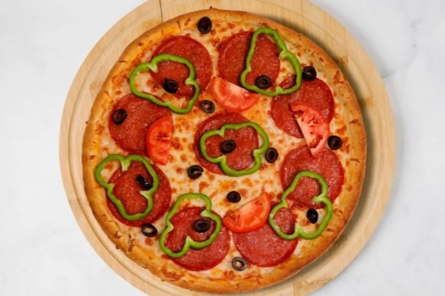 Pizza Pepperoni And Vegetables Small