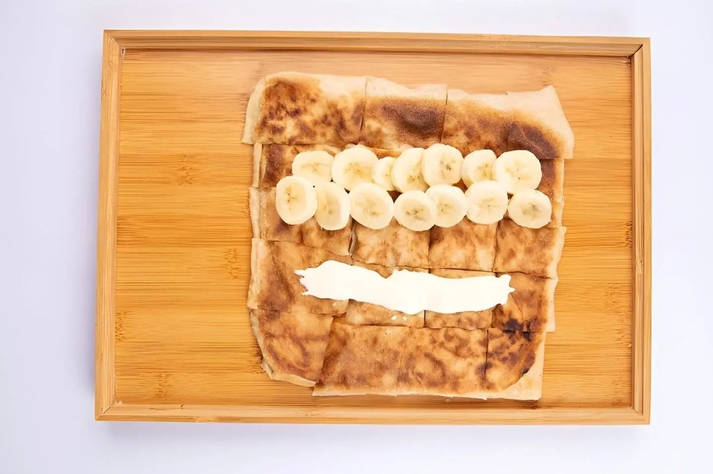 مطبق حلو موز قشطة