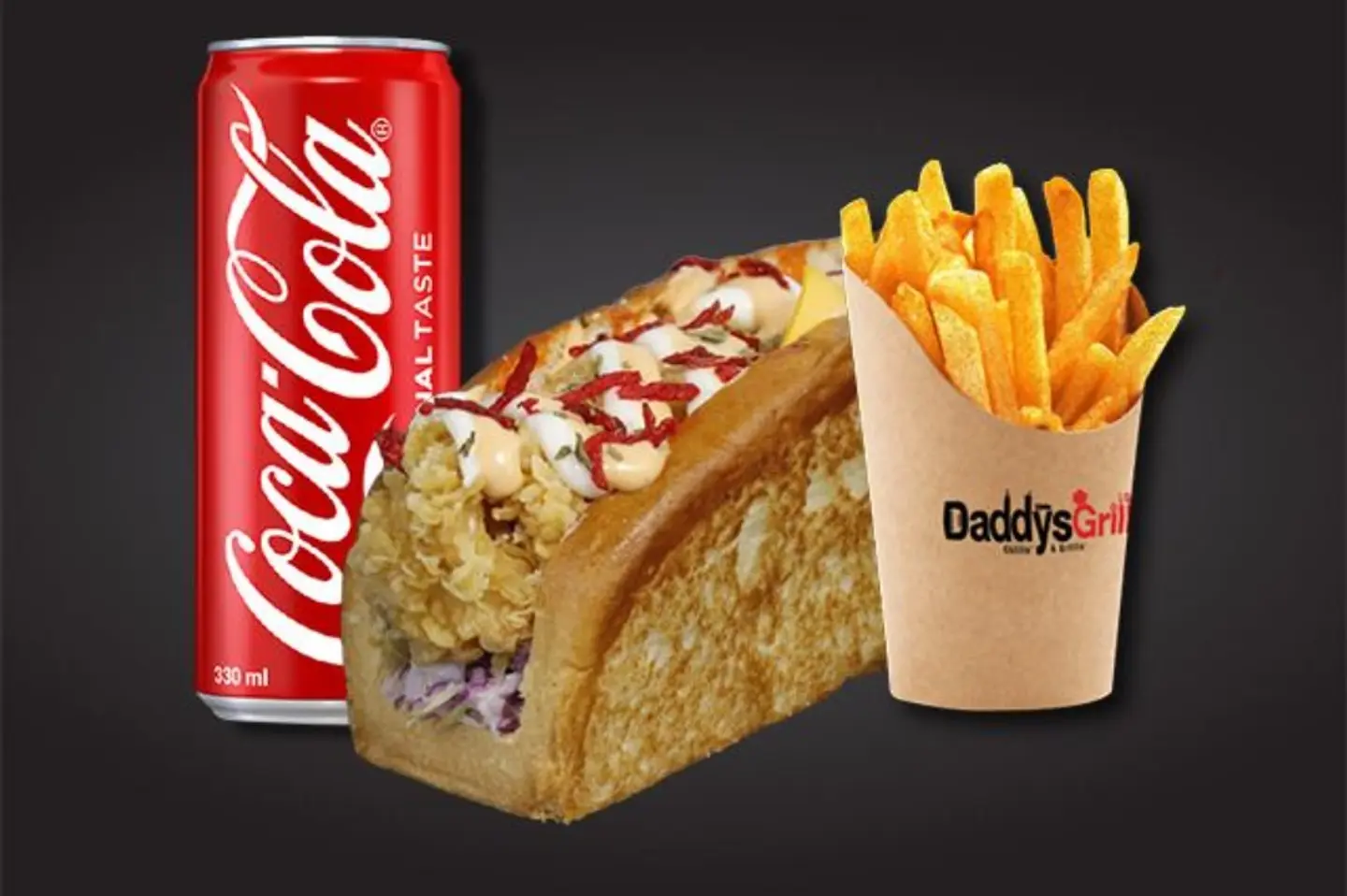 Brioche Crispy Chicken Tender Meal