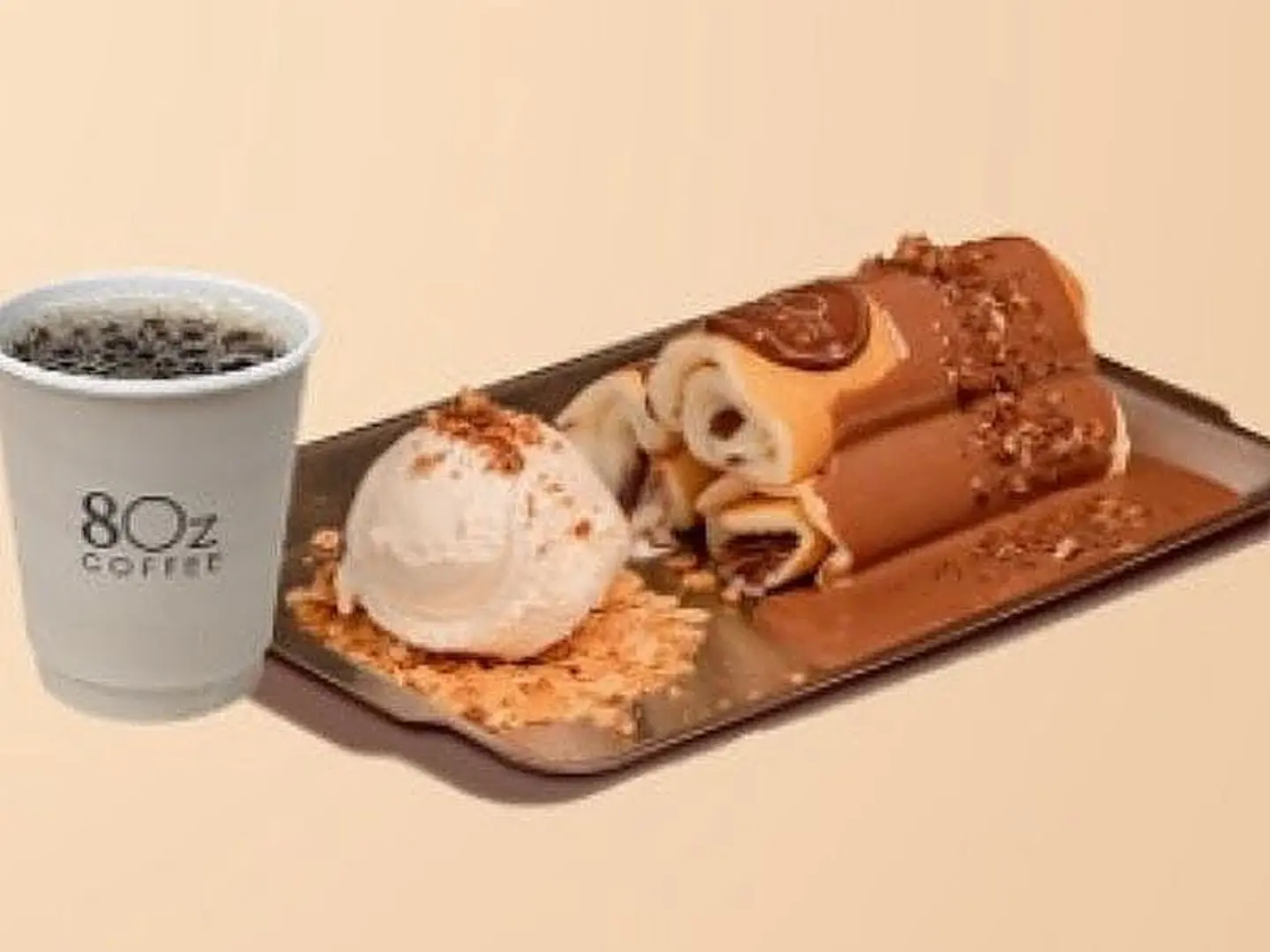 Chocolate Crepe With Coffee Of The Day