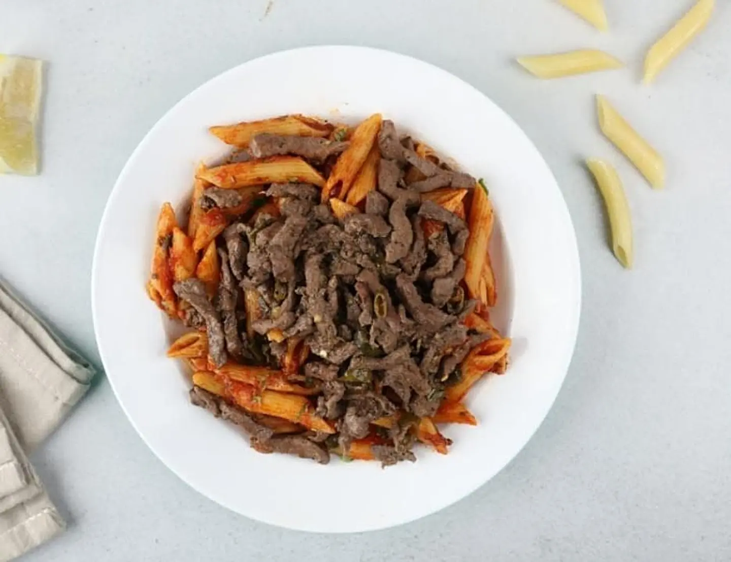 مكرونة بالكبدة