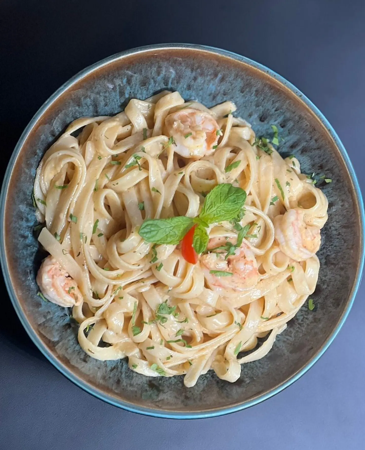 Shrimp Fettuccine