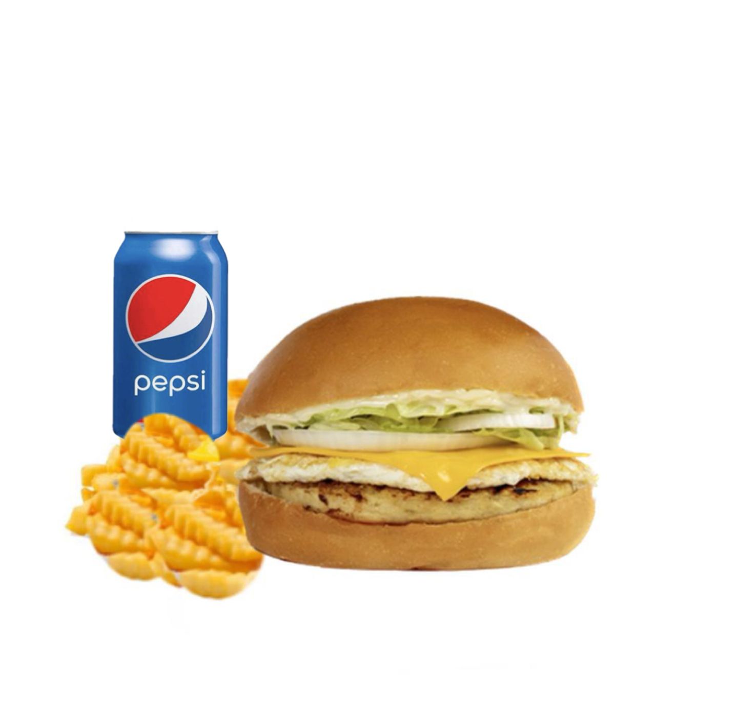 Fresh Chicken Burger - Meal