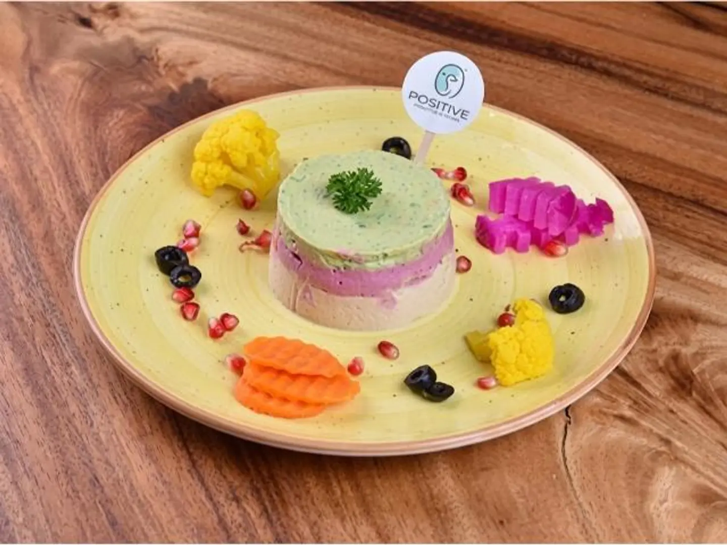 Rainbow Hummus