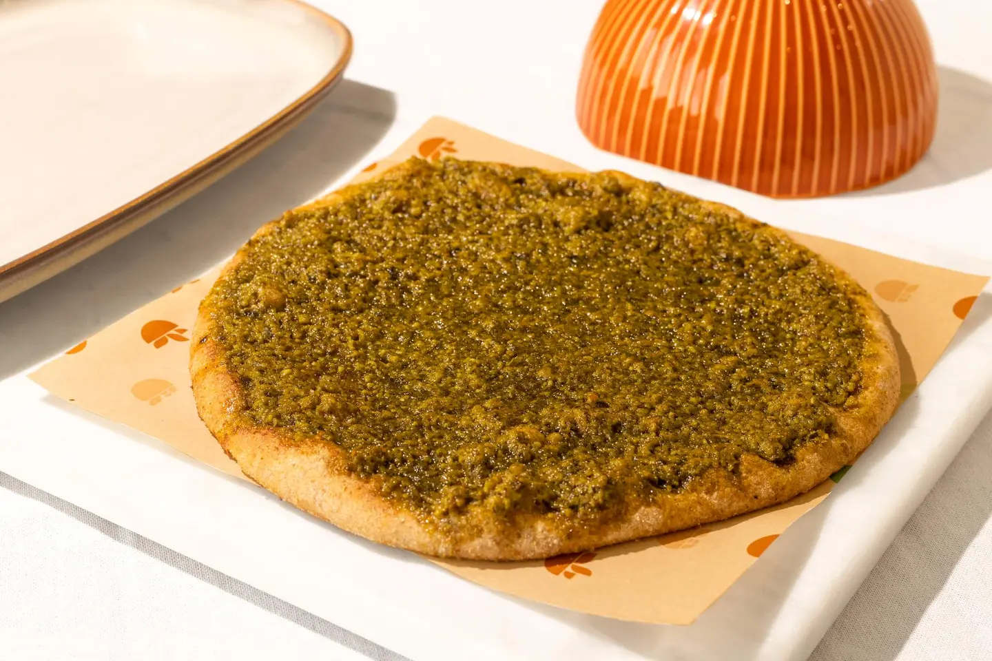 منقوشة زعتر بزيت زيتون