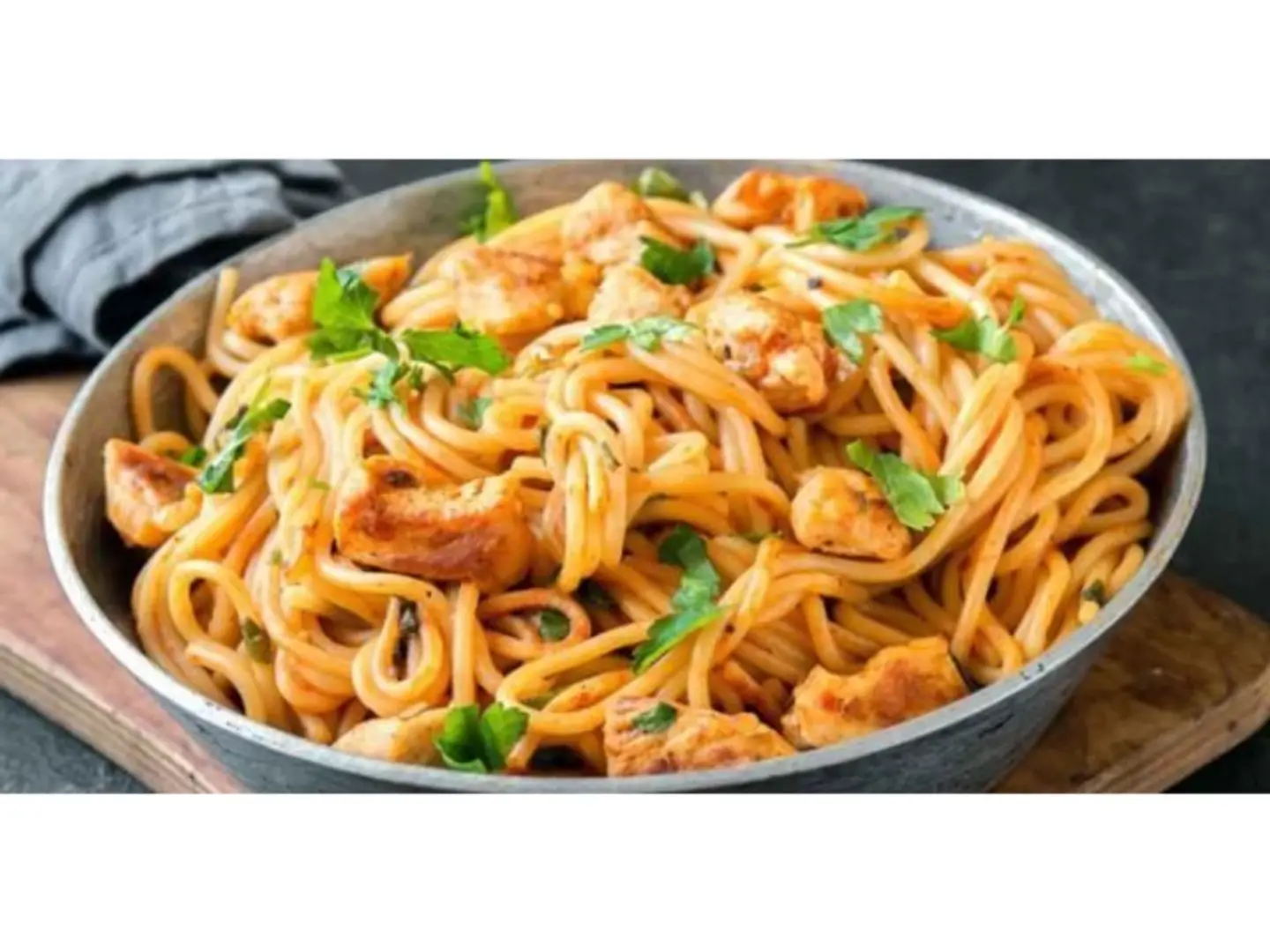 Spaghetti With Chicken