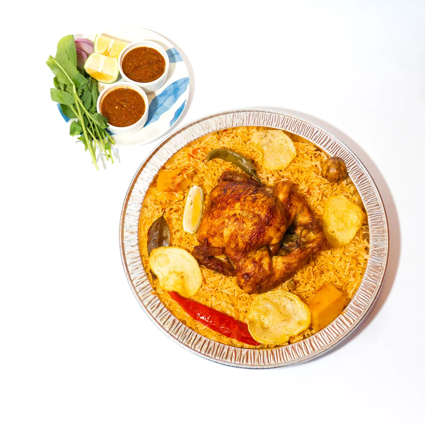 Grilled Chicken With Rice