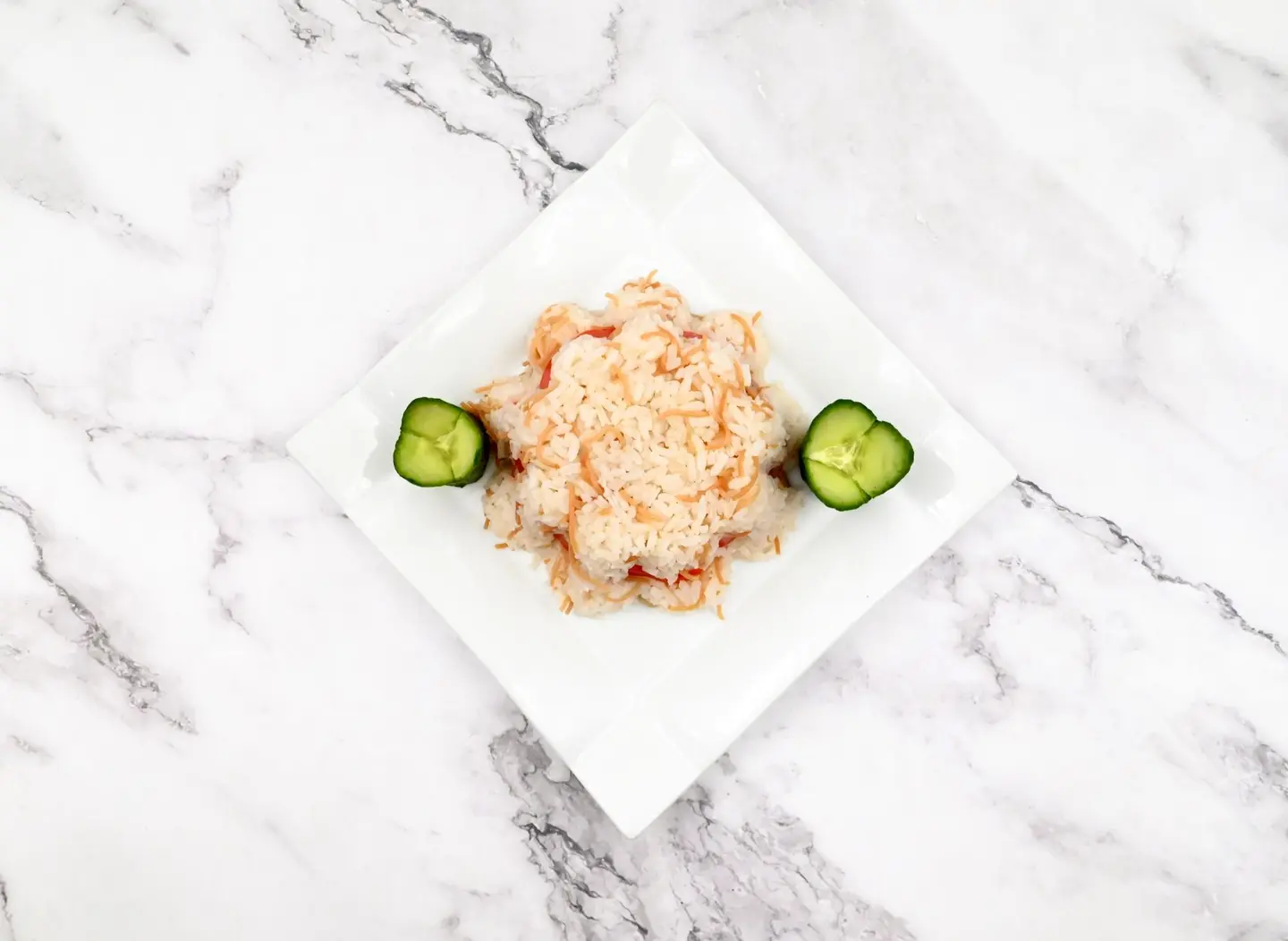 Egyptian Rice With White Vermicelli