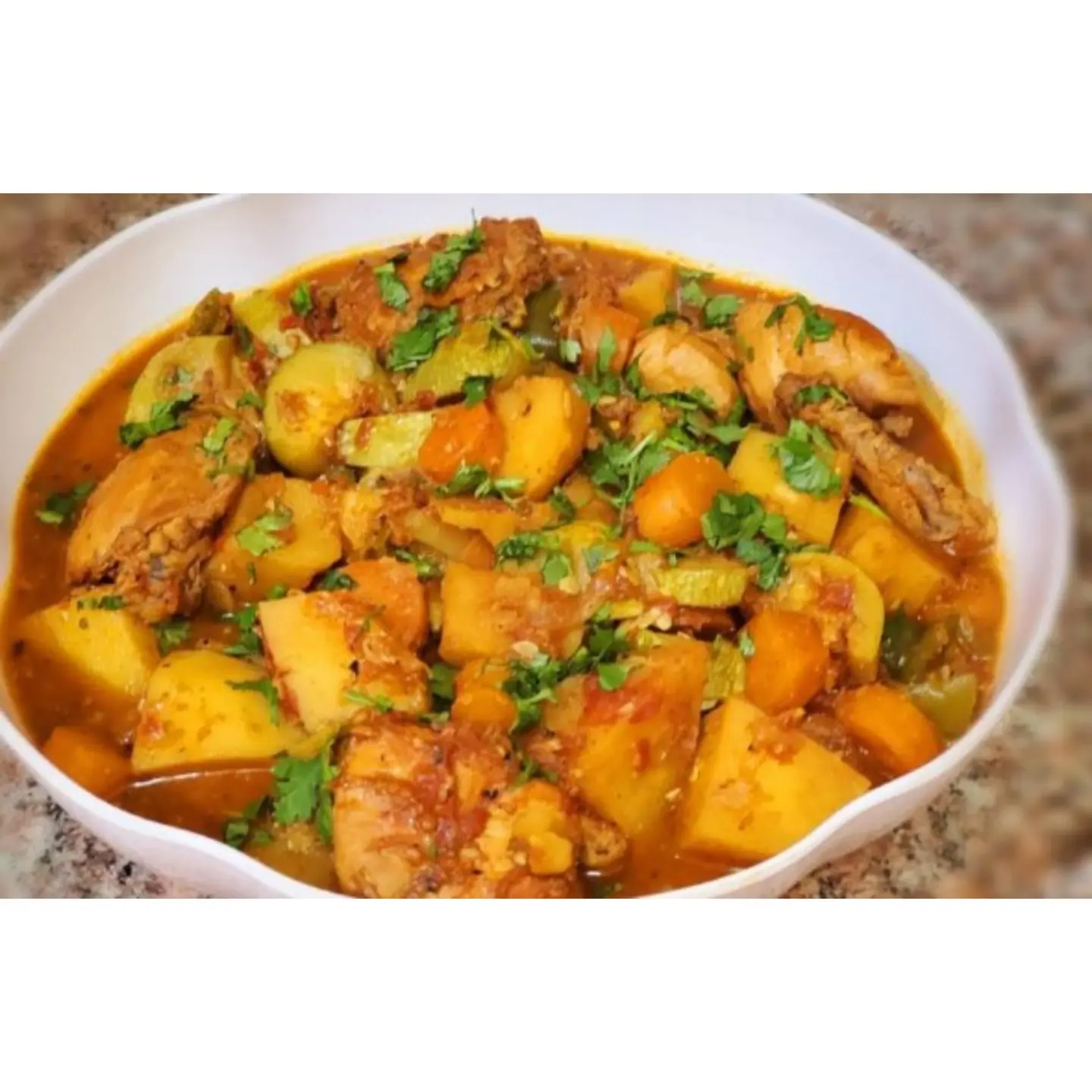 Chicken Edam With Mixed Vegetables