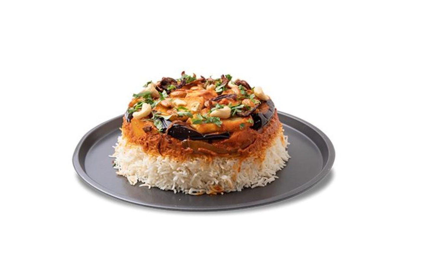 نصف دجاج مقلوبة