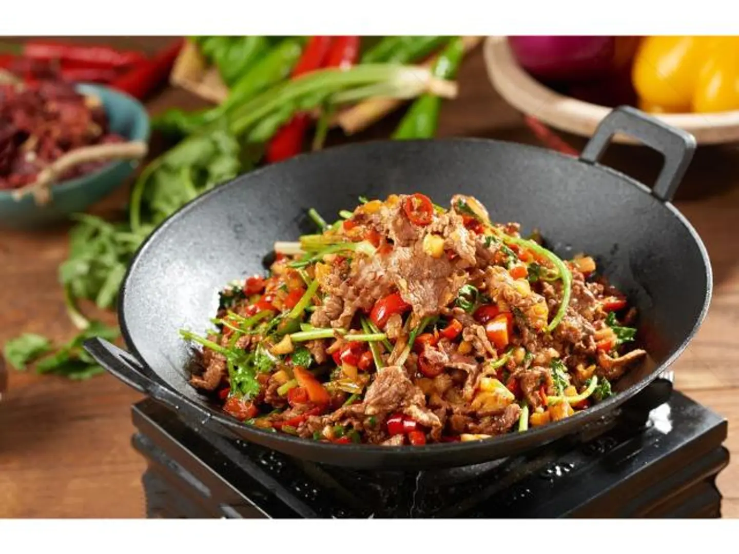 Stir Fried Yellow Beef