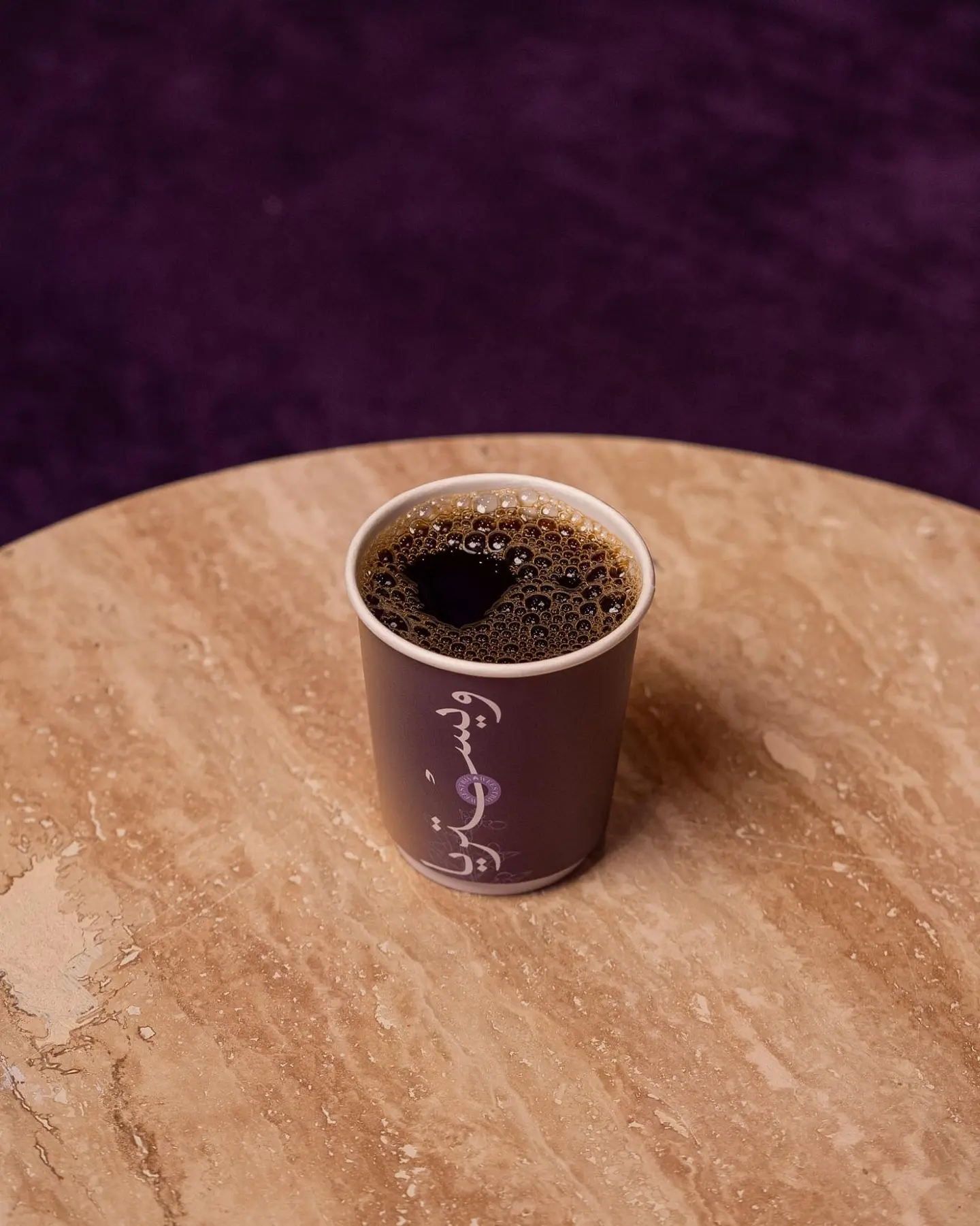 قهوة مقطرة ساخنة في 60