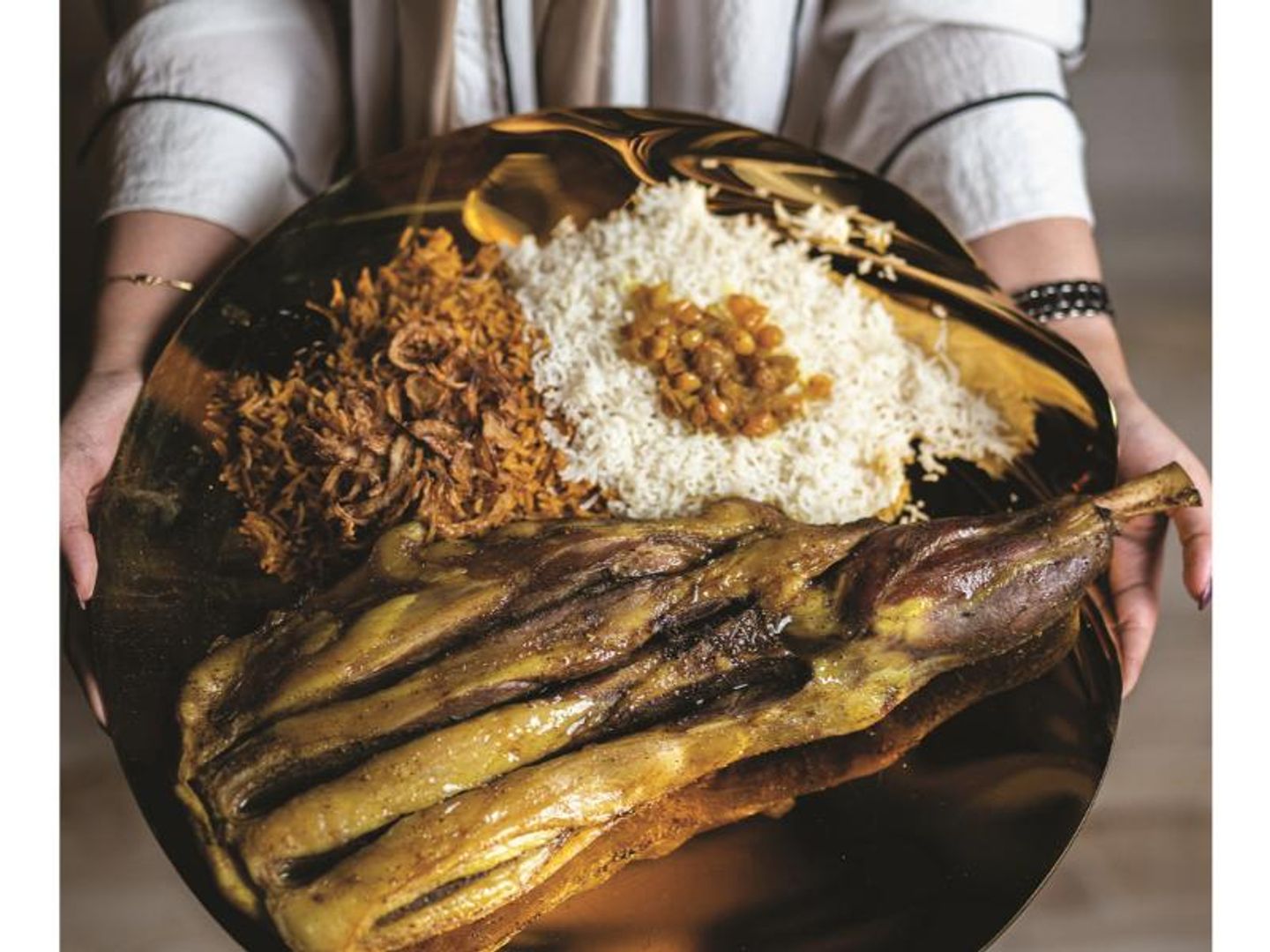 Lamb Shoulder In Suhail Style