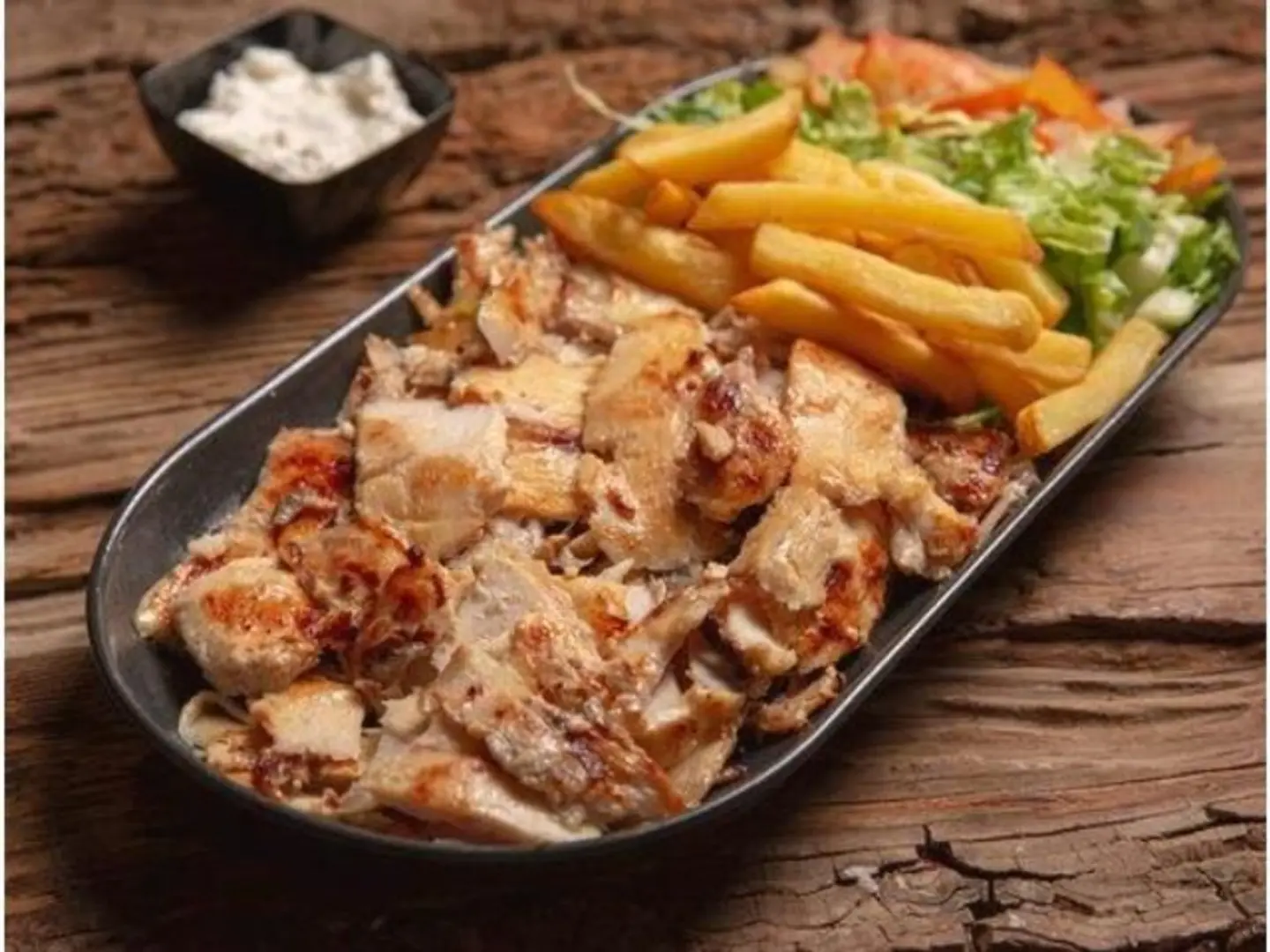 Small Chicken Shawarma Plate