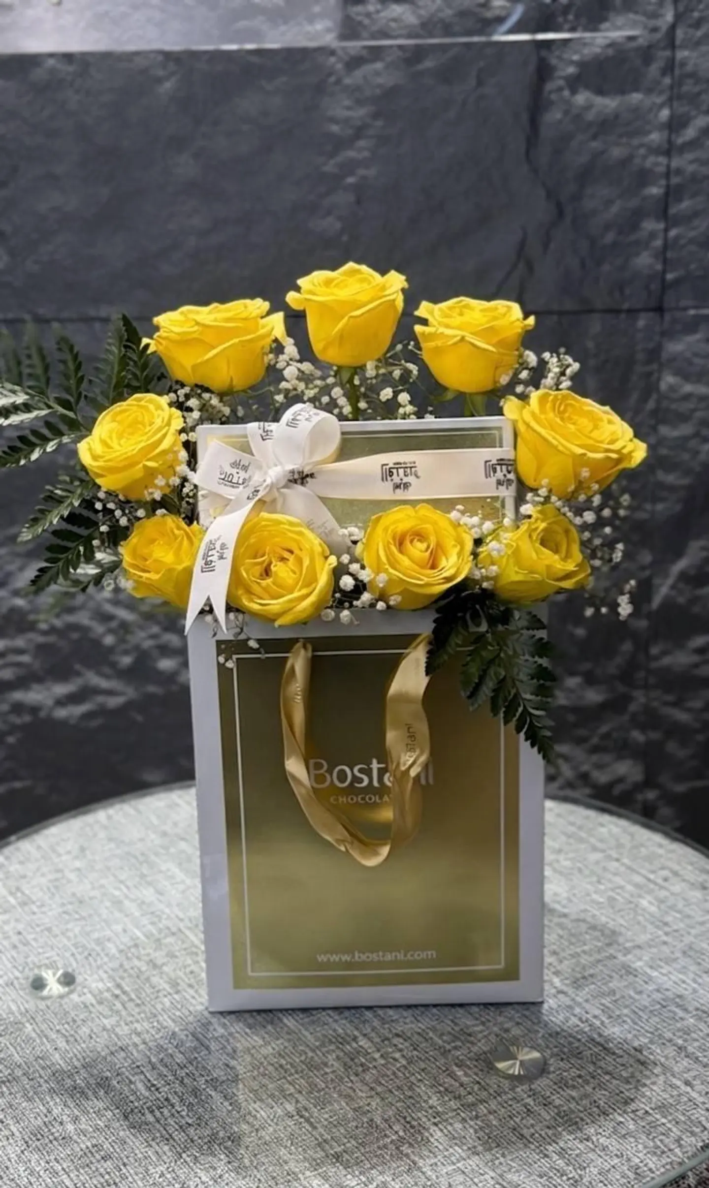Yellow Pepper Garden Arrangement