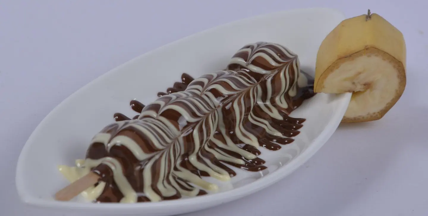 Banana Popsicles