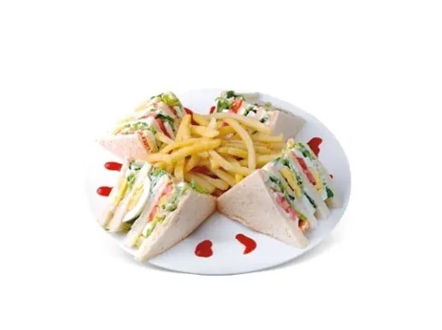 Shrimp Club Sandwich