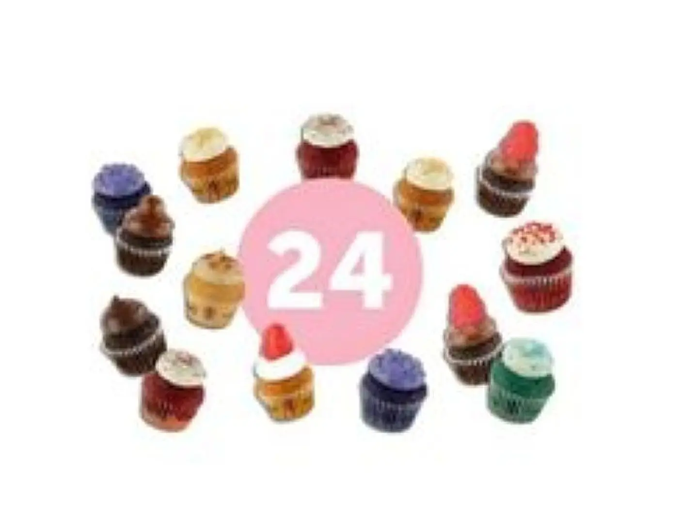 Cupcake 24 Pcs Mix