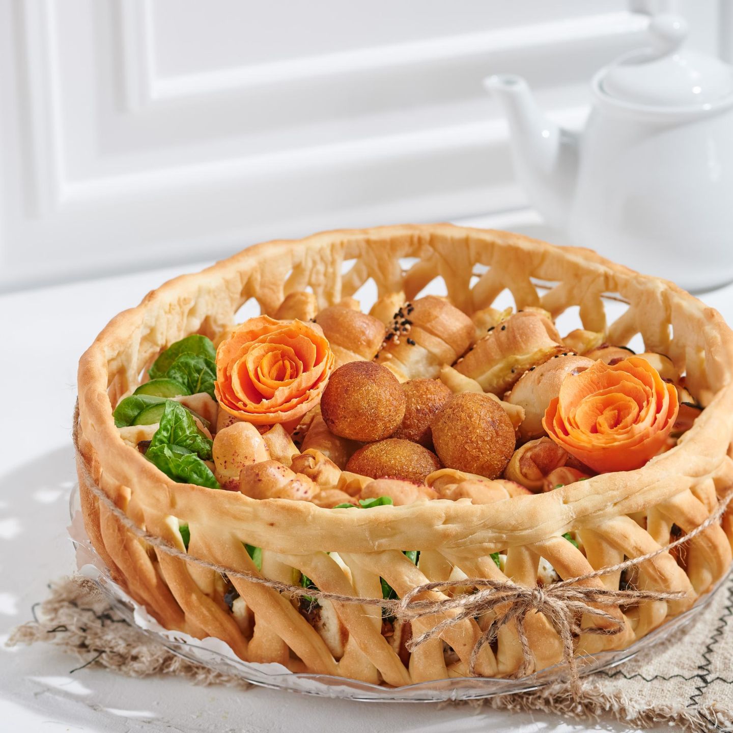 سلة الفطائر