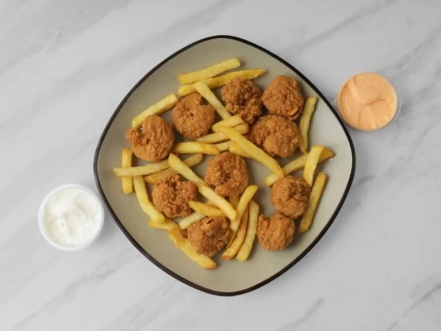 10 Piece Shrimp Plate