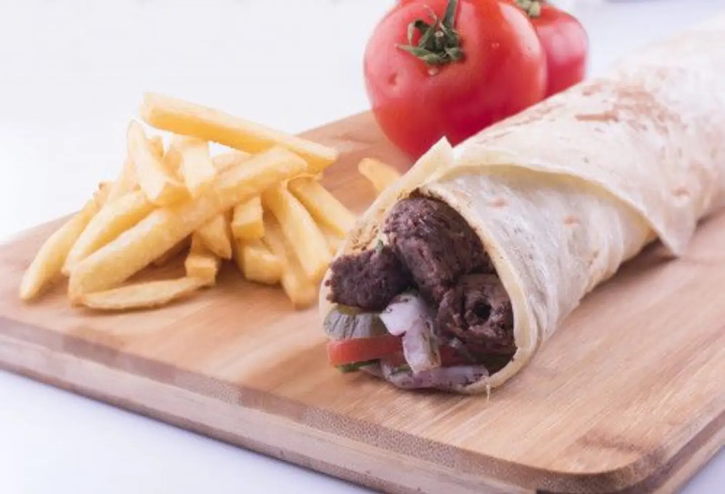 ساندوتش أوصال لحم