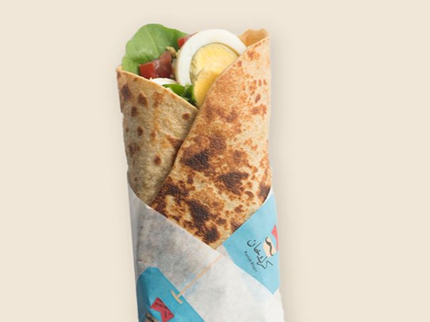 Boiled Egg Paratha With Vegetables