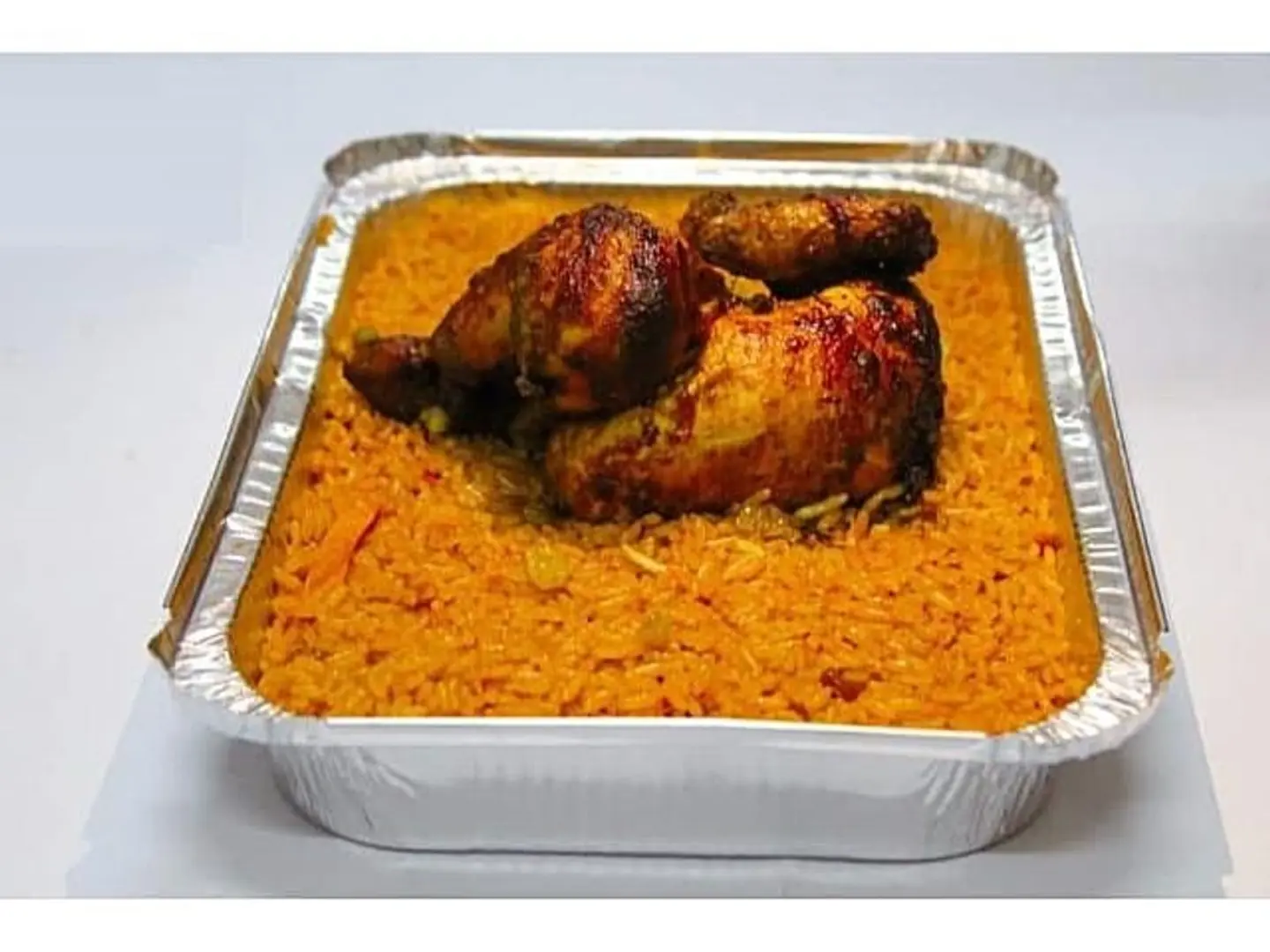 Quarter Grilled Chicken With Rice