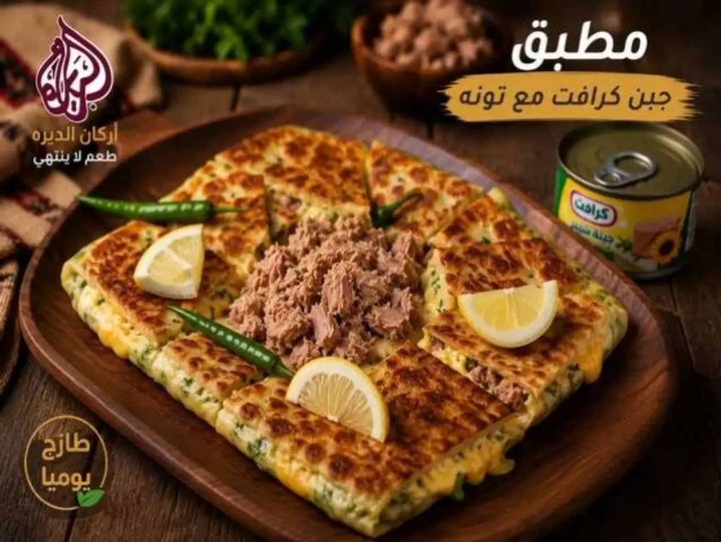 مطبق كرفت تونة