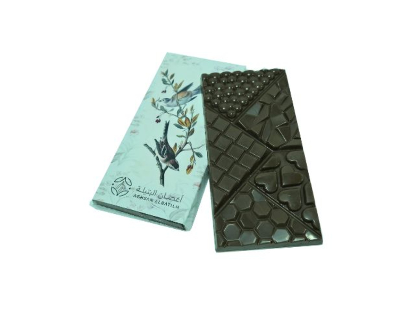 Luxurious Belgian Chocolate Piece Stuffed With Pistachio Cream And Kunafa