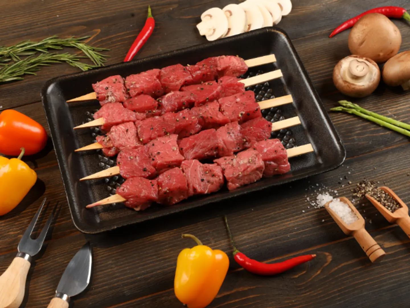 Marinated Cube Shank