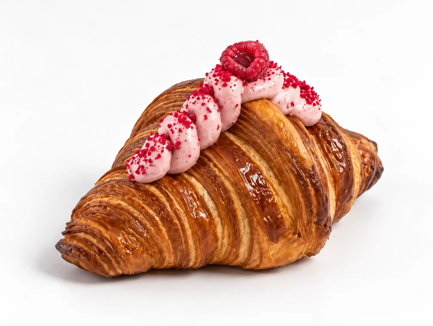 Raspberry Croissant