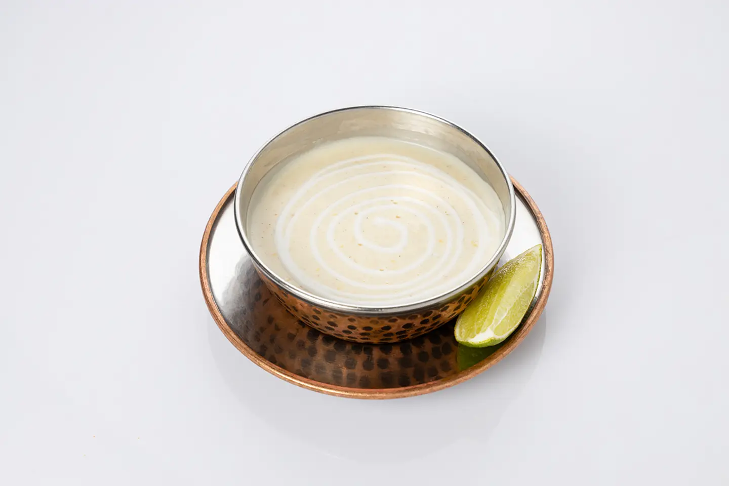 شوربه الدجاج بالكريمة
