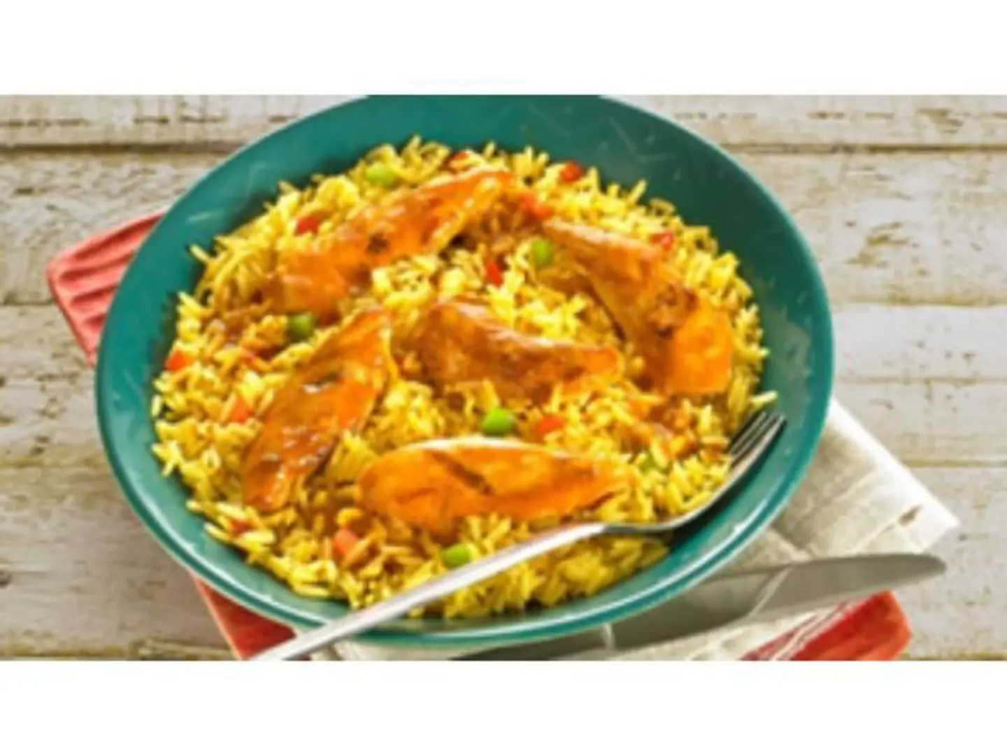 Grilled Chicken Strips&Spicy Rice