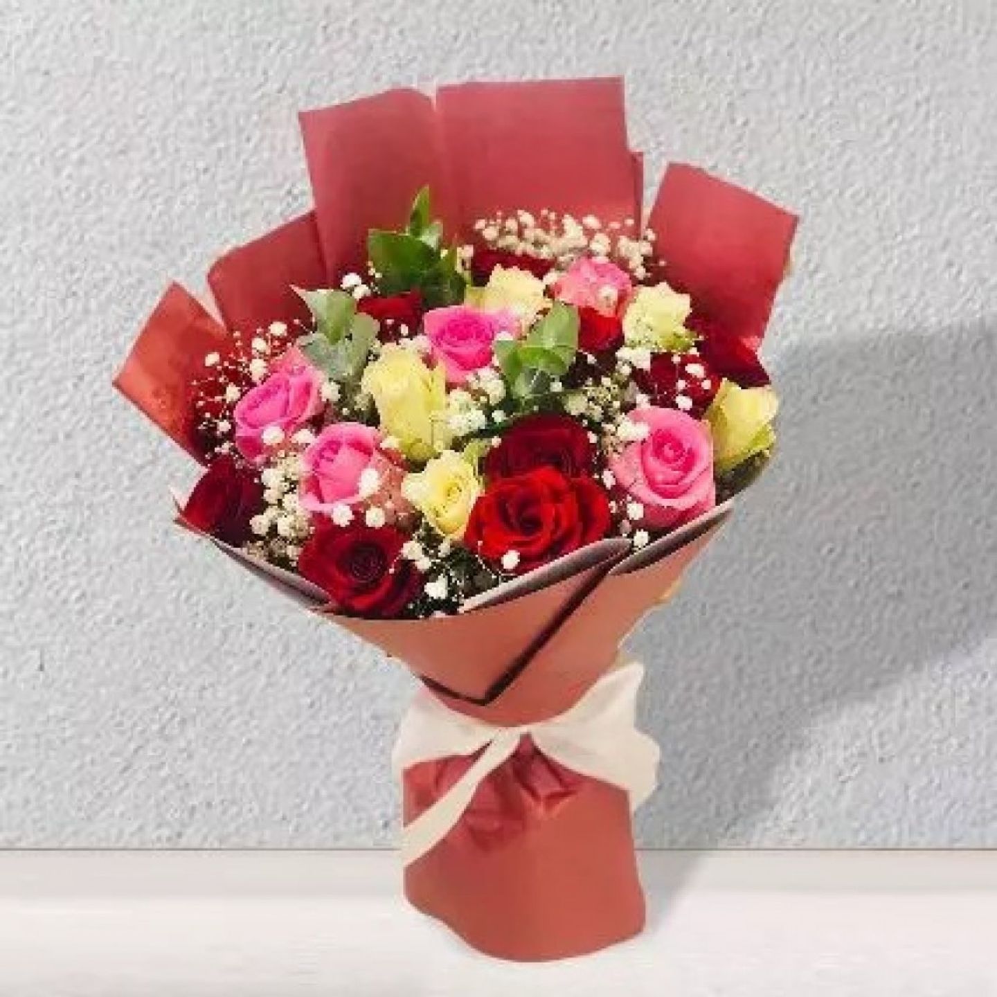 باقة ورود سحرية متعددة الالوان