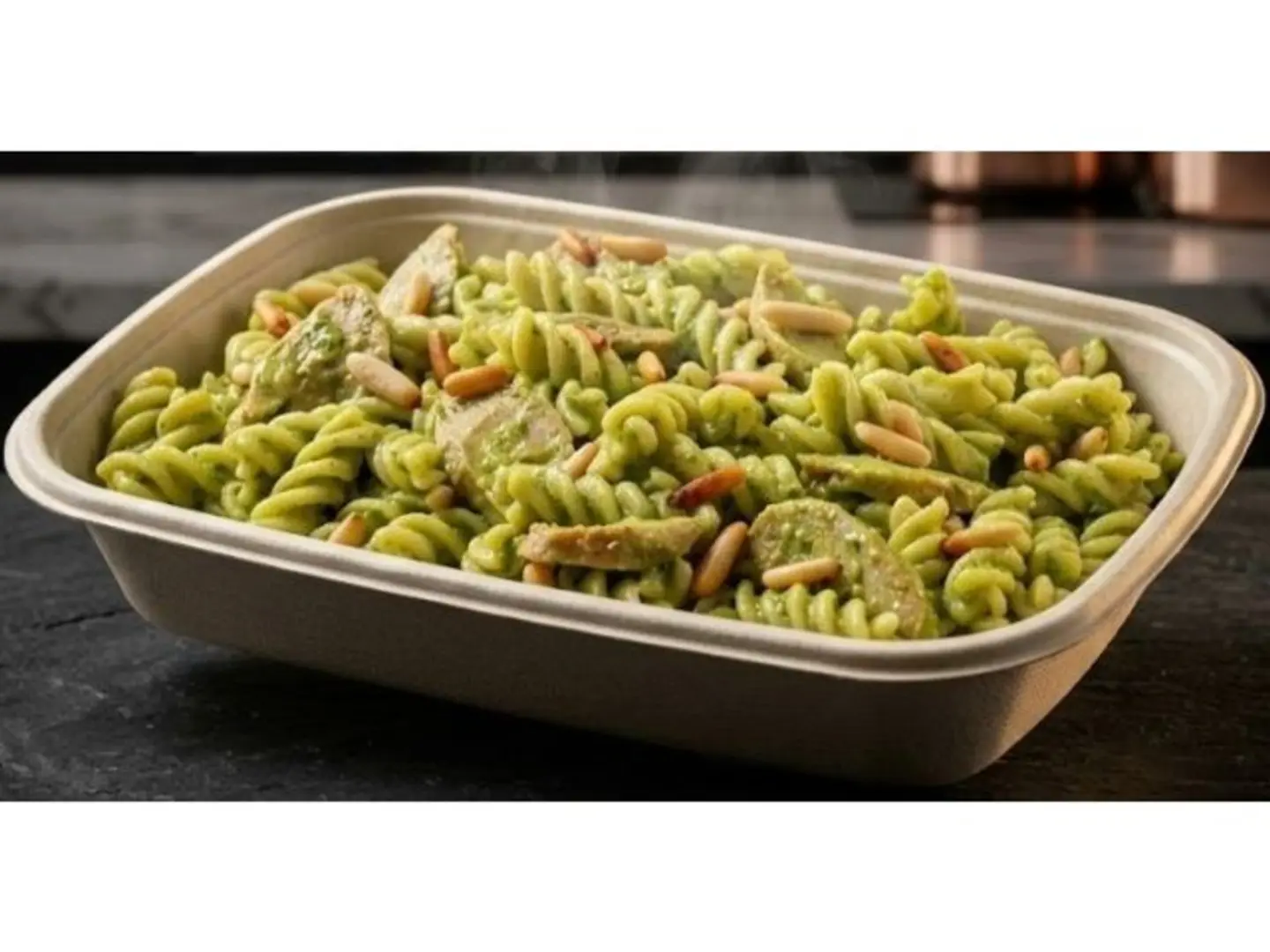 Grilled Chicken Pesto Pasta