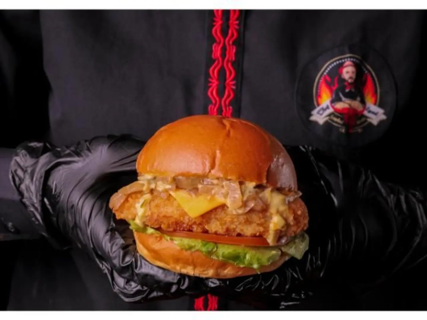 تشكن برجر الساندوتش