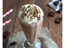 ميلك شيك شوكولاتة