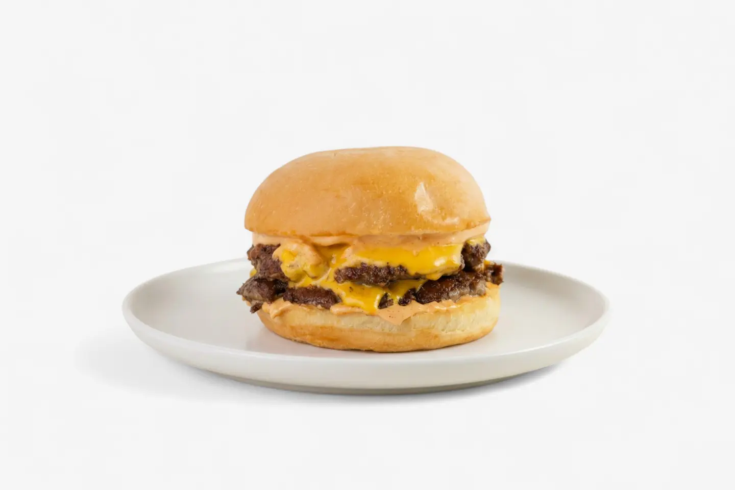 وجبة برجر لحم بقري مشوي