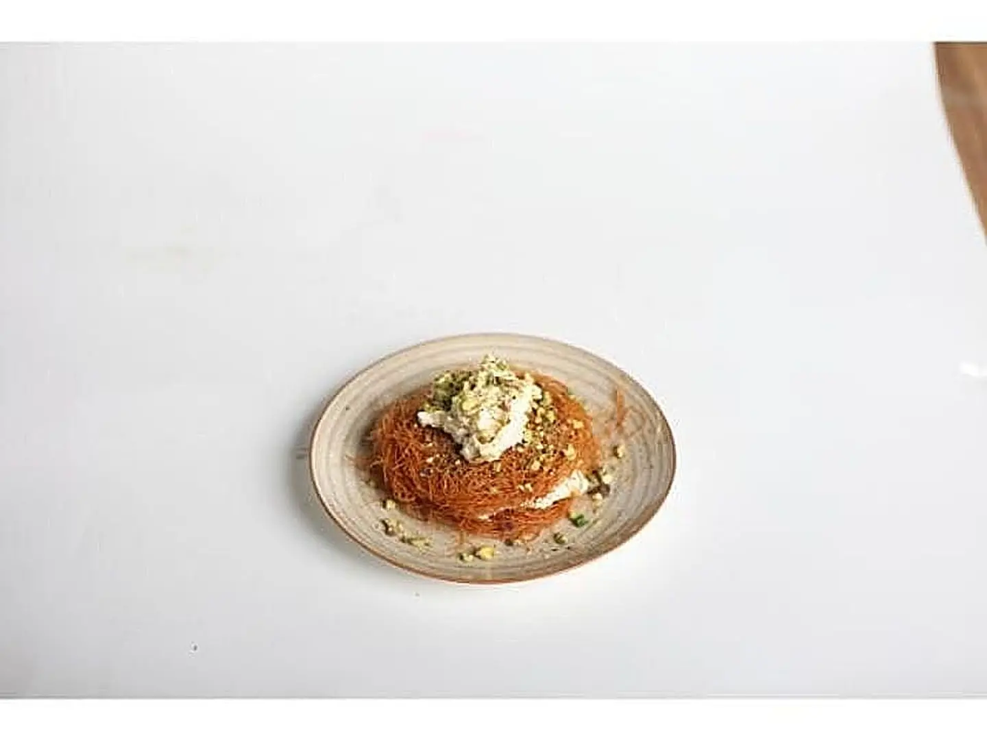 كنافة بالقشطة