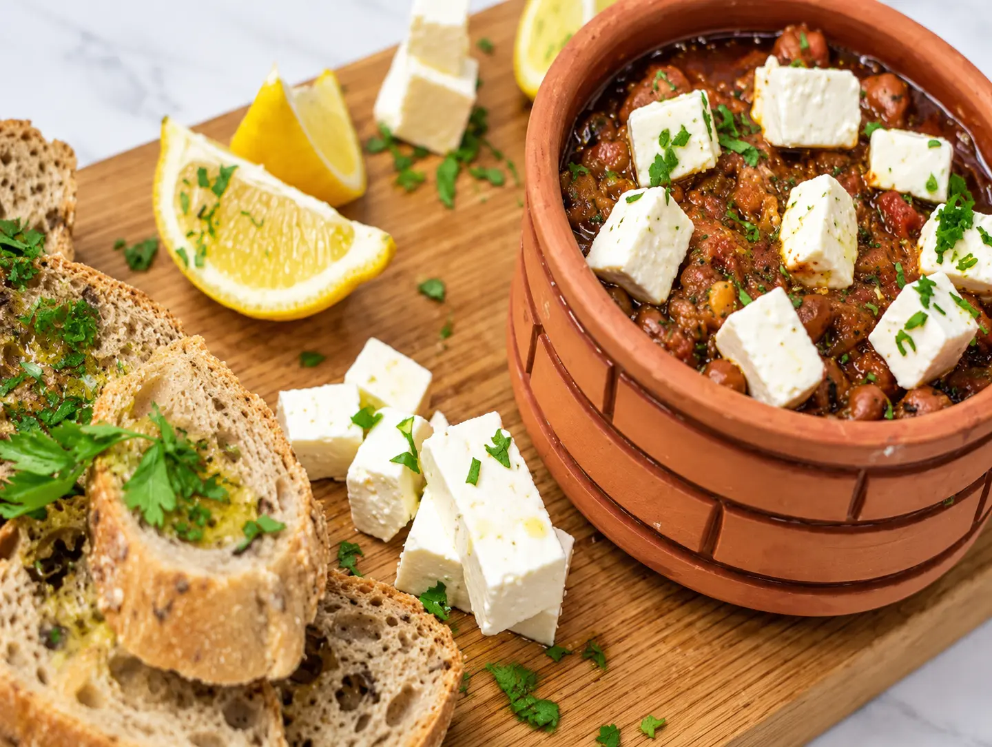 Fava Beans With White Cheese
